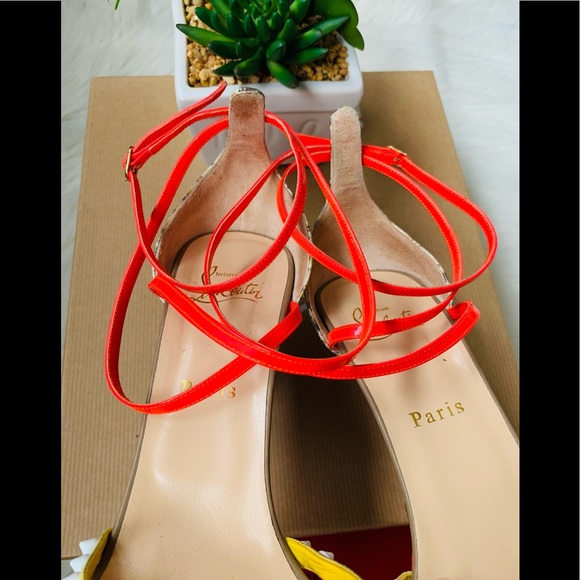 🍾🥂SOLD!🥳Christian Louboutin Spiked Sandals - Picture 13 of 14